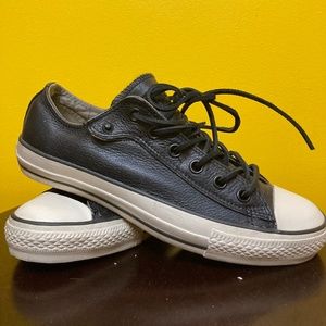 John Varvatos x Chuck Taylor All Star Low Top Black Sneakers